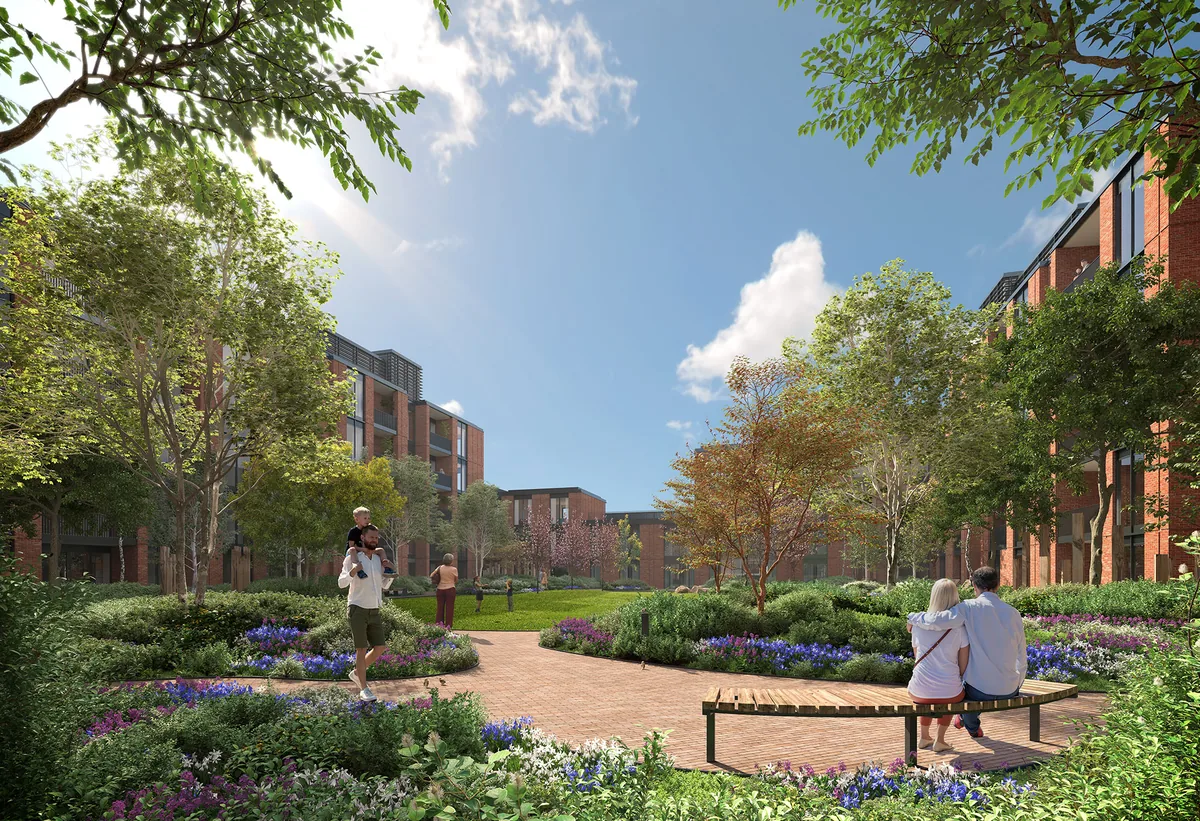 Hurlingham Waterfront · Garden design — architectural visualisation