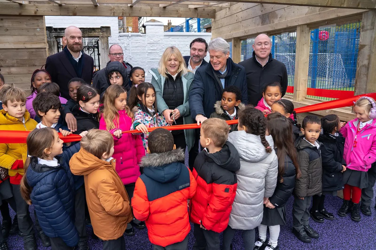 Opening SEAPIA's weatherproof outdoor play area