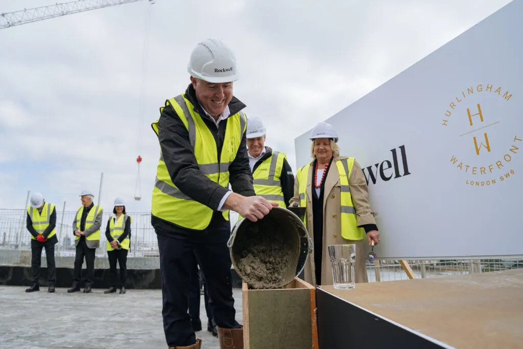 Image accompanying Topping Out Celebrated at Hurlingham Waterfront
