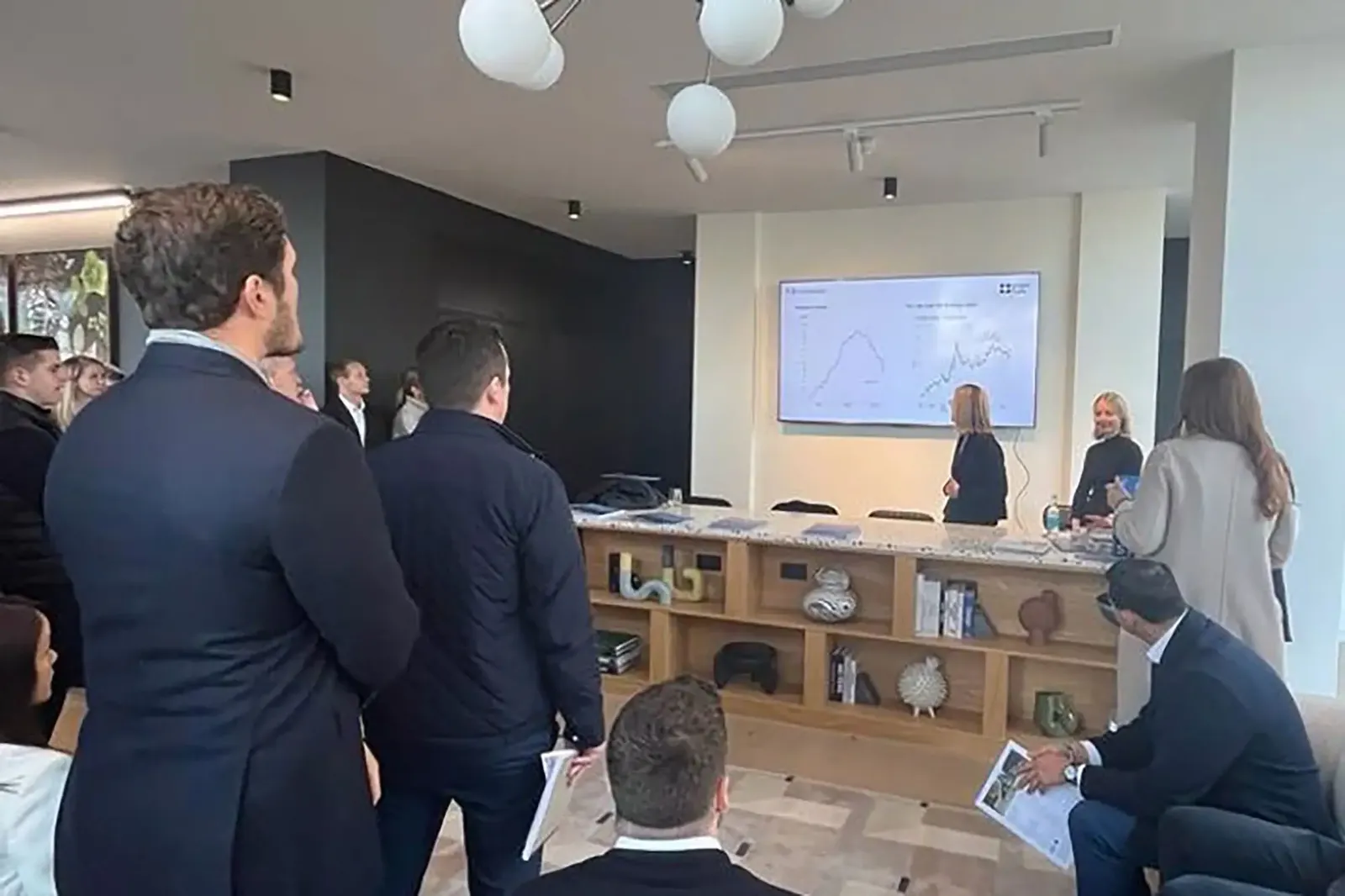 Local Agents Attend Breakfast Briefing at Hurlingham Waterfront Marketing Suite